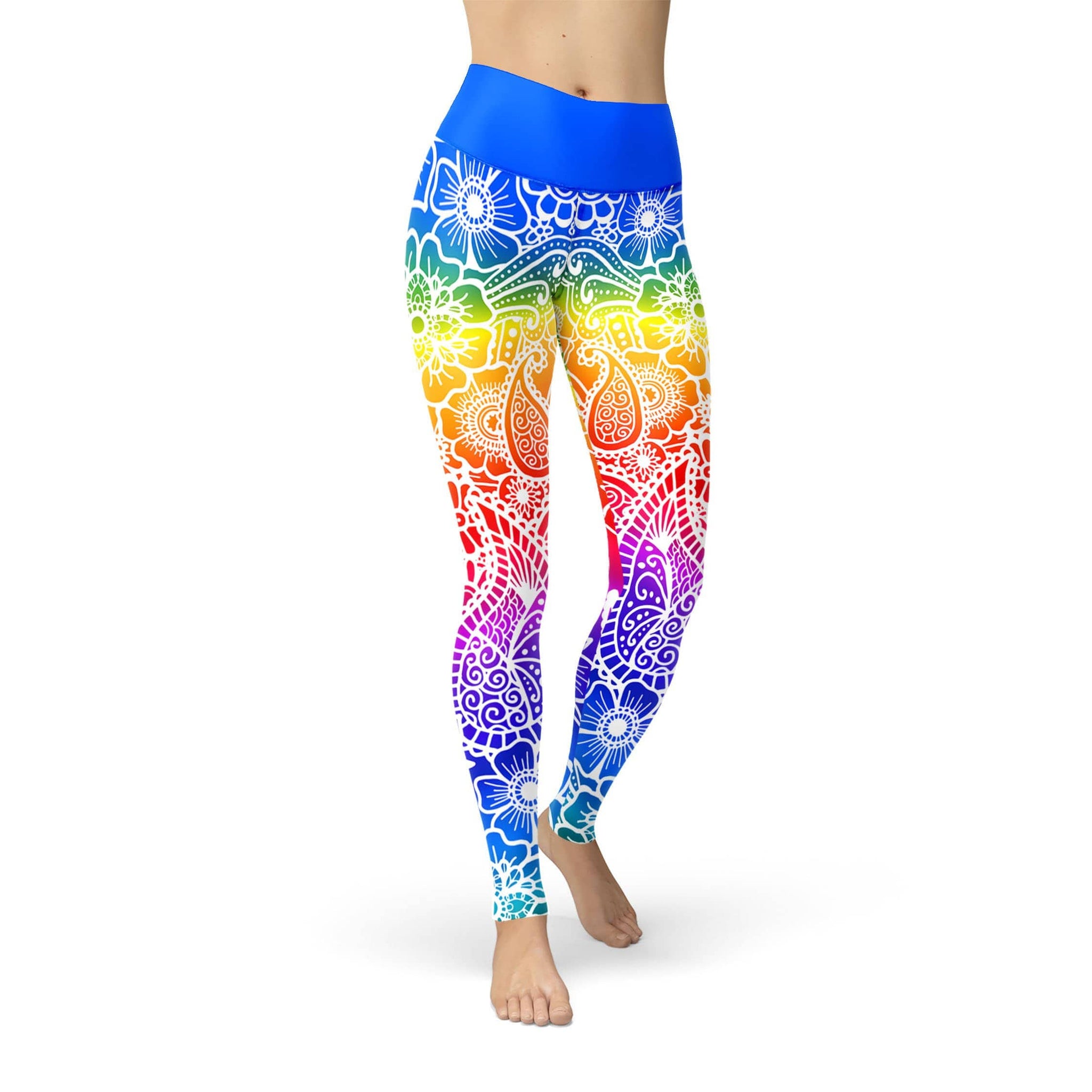 Rainbow Yoga Pants Yogaste